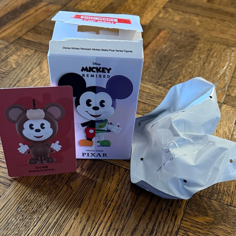 Disney Mickey Remixed Pop Mart Bullseye Mickey